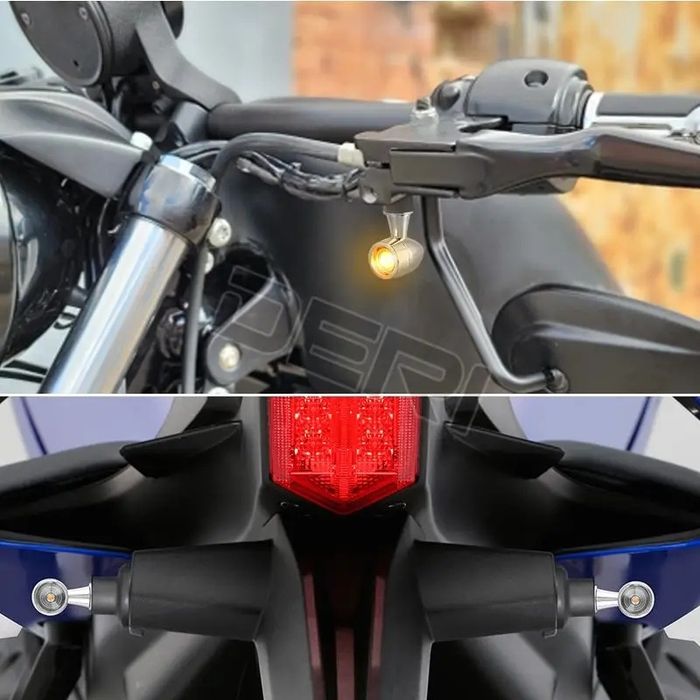 Малки мигачи за мотор с габарит