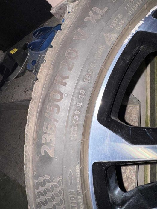 Jante Denzer 20" + cauciuri iarna Continental 1524