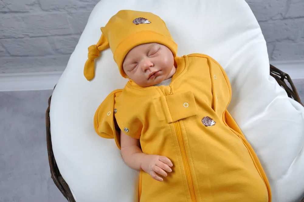 Система за смяна на памперси Magbaby с цип и капачка 0-9месеца горчица