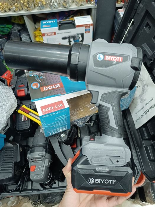 Воздуходувка пылесос аккумуляторная