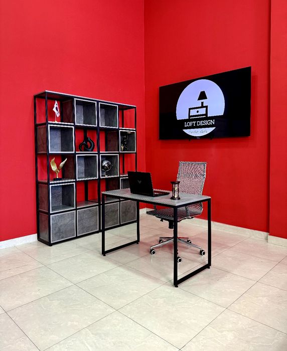 Стол, Stol, Parta, Парта, Письменный стол Лофт шкаф мебел