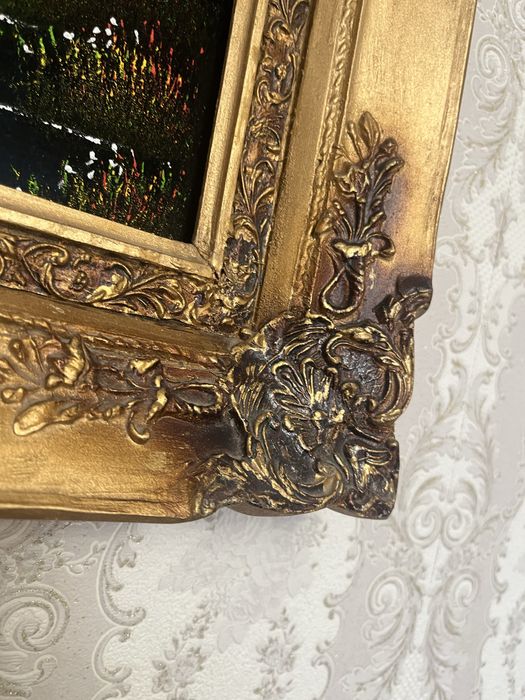 Картина на бархате барс