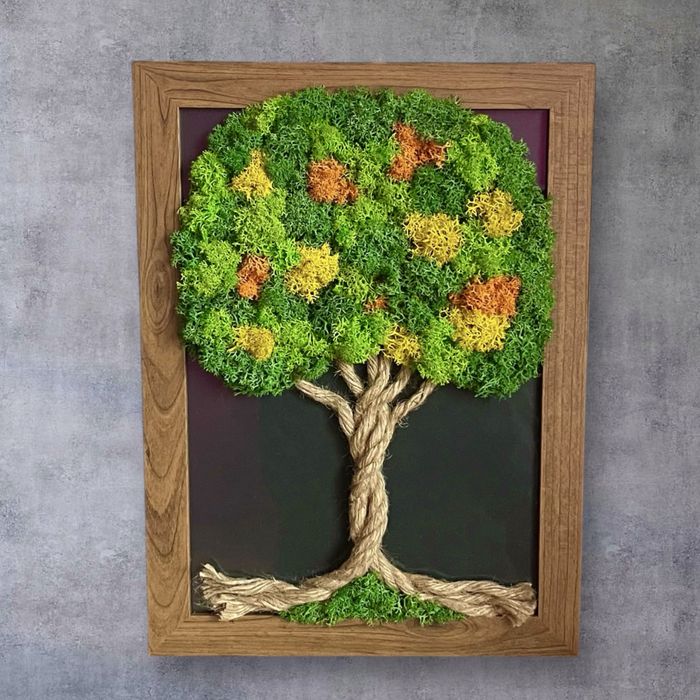 Дървото на живота със скандинавски мъх