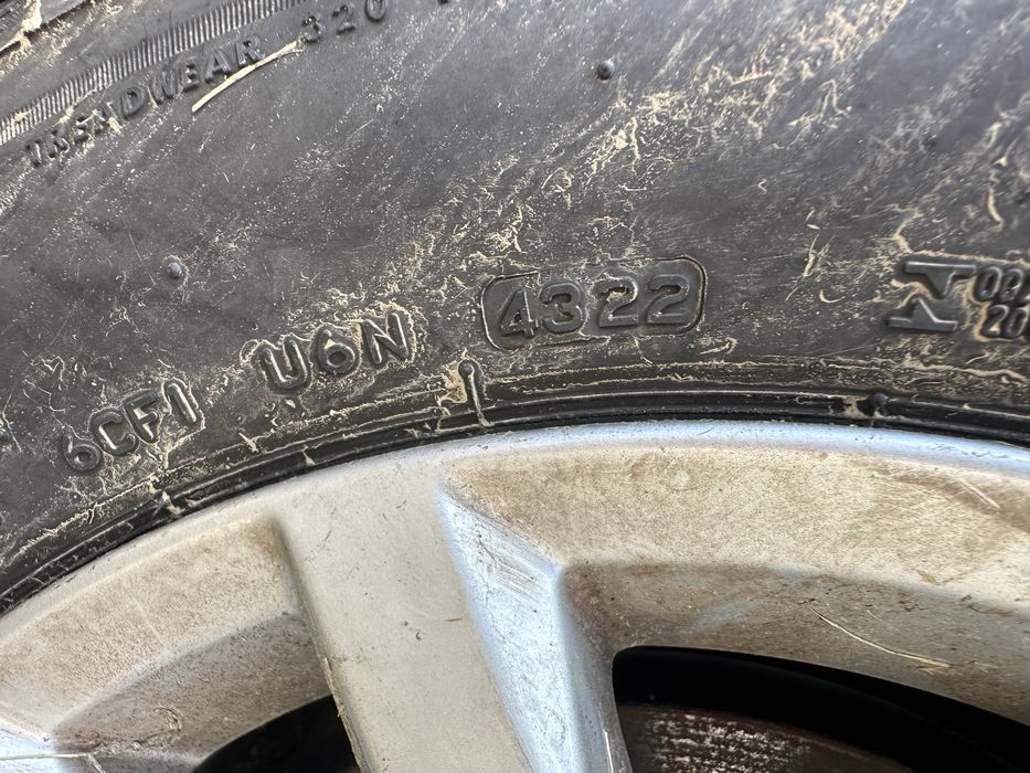 Roti Vara Vw Passat B8 215 60 16 Bridgestone Turanza originale aliaj jante 215 55 17