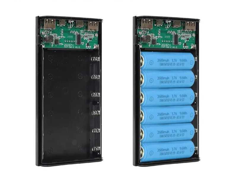 Корпус с для сборки PowerBank на элементах 18650- новое с гарантией