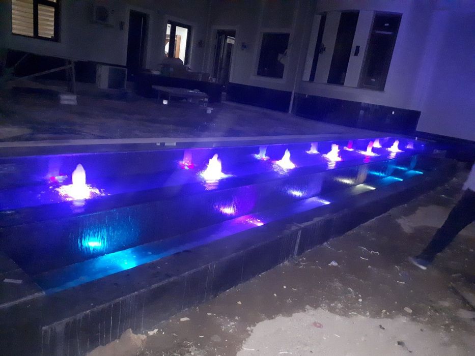 Fontan.basseyn sharshara qilamiz,finskiy sauna tureckiy saunapodklyuch