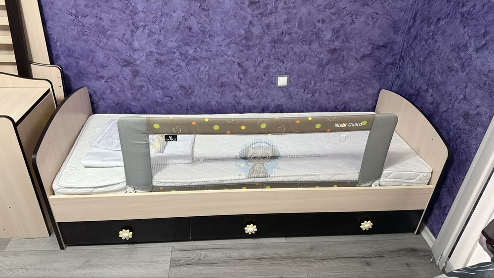Детско трансформиращо легло люлка кошара бюро DizainBaby