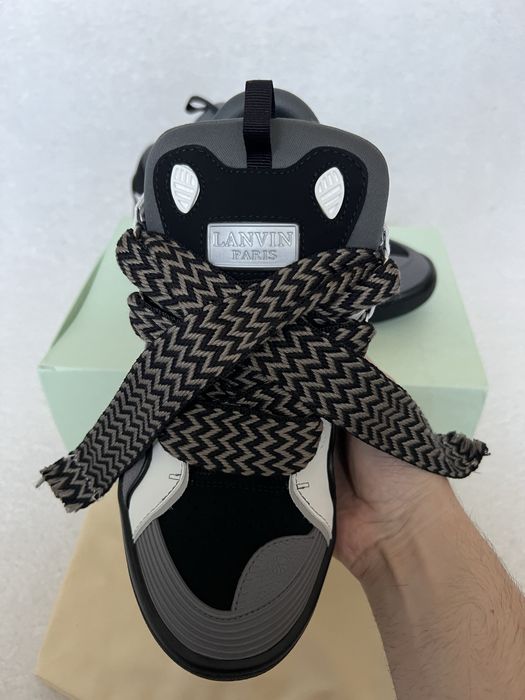 Lanvin Curb Black/ Grey 42