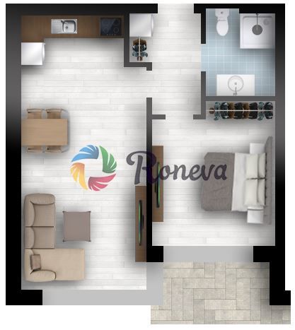 Продава се Двустаен апартамент в к.к. Св.Св. Константин и Елена - 70 кв.м за 2219 €/кв.м - Снимка #3