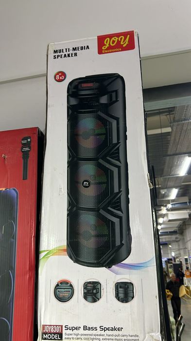 Портативная колонка + микрофон