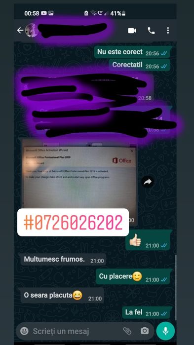 Windows 10 Pro+Office 2019 Pro plus.