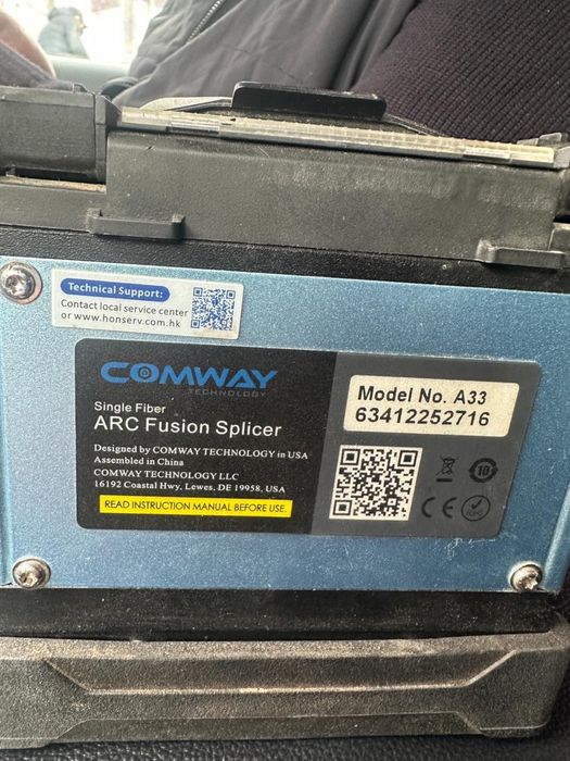 Сварочный аппарат для оптоволокна Comway A33