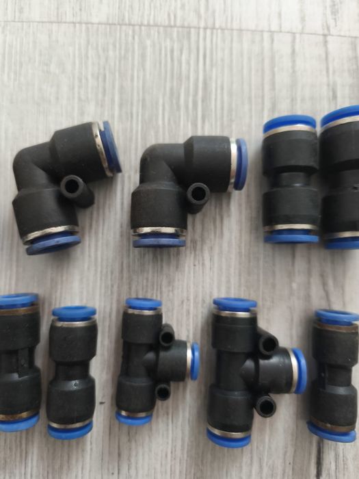 Set 13 mufe rapide / fitinguri pneumatice camioane, utilaje, aer comprimat