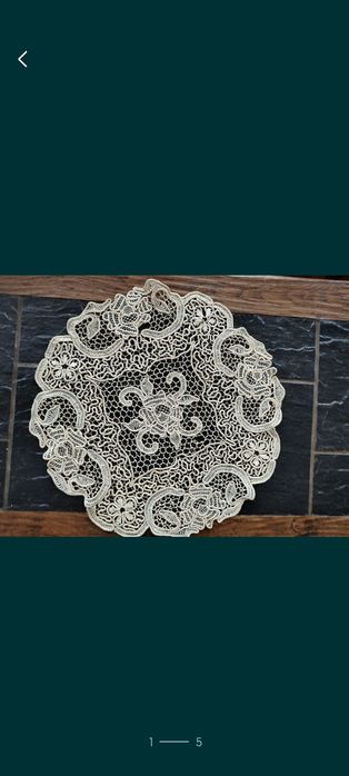 Fețe de masă - macrame/lasetă