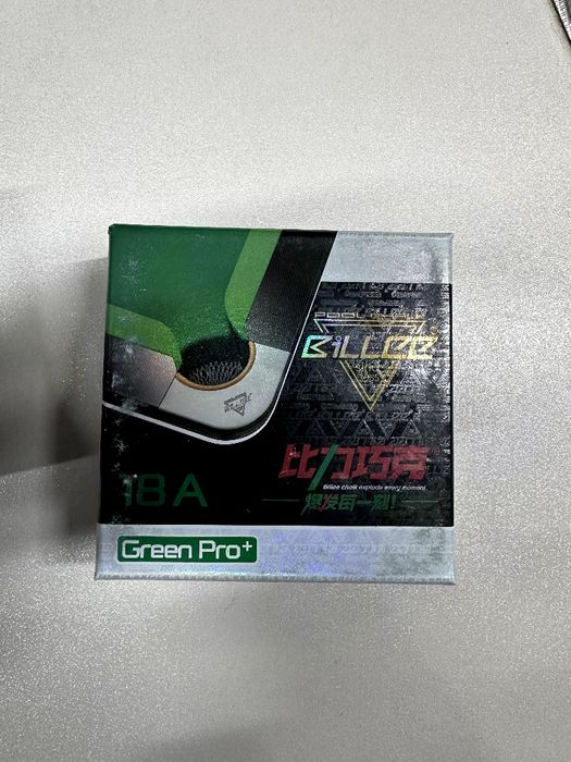 Мел Green Pro+ для русского бильярда
