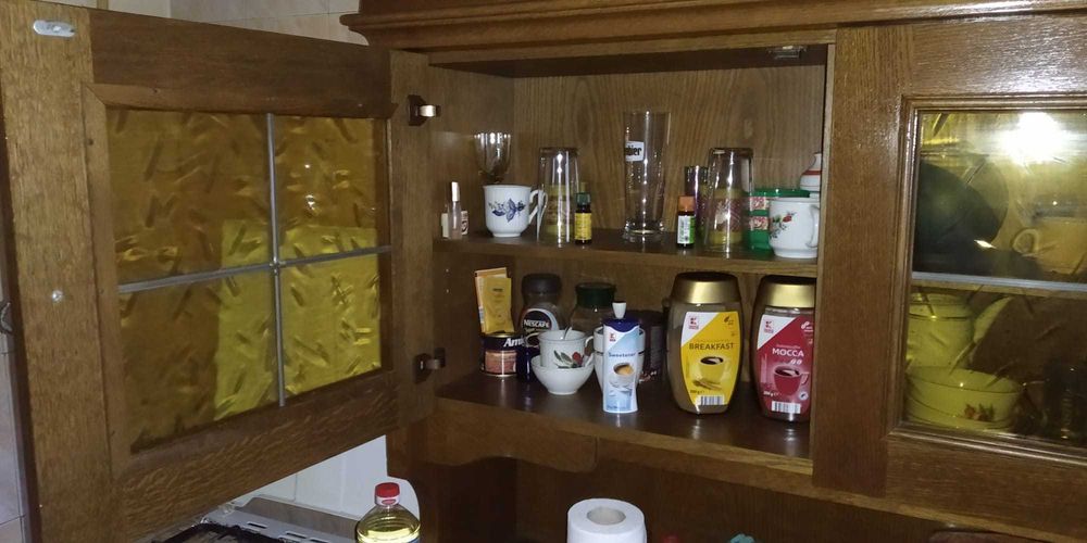 vand mobila lemn masiv 170x50x180.