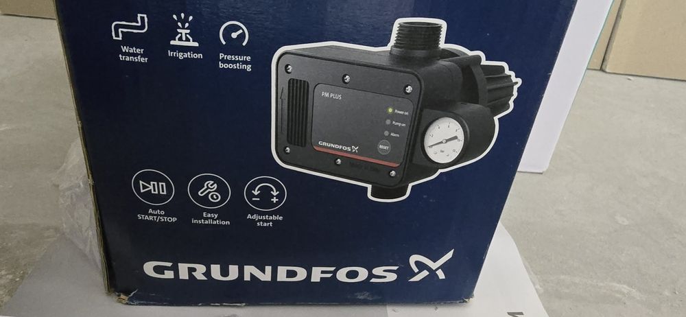 Хидрофорна помпа Wilo и пресустат Grundfos PM