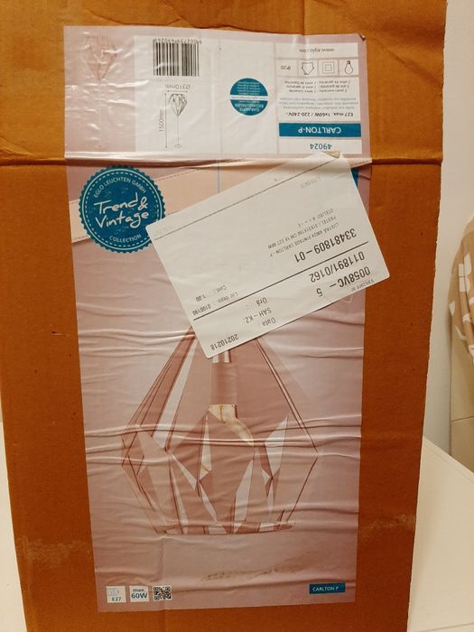 Pendul/aplica vintage EGLO CARLTON