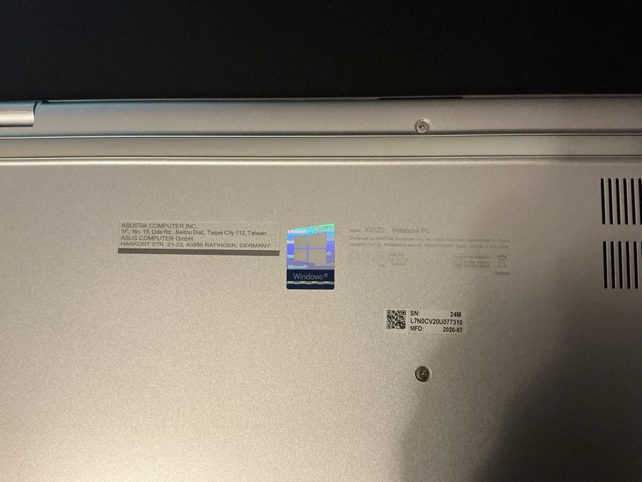 Laptop ASUS VivoBook 15 X512D