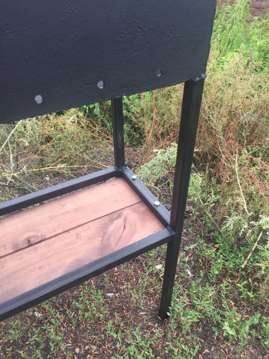 Новый мангал с печью для казана