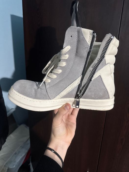 Rick owens geobasket grey