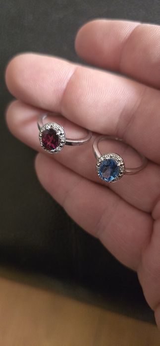 Inele aur 14 k diamante