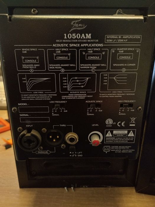 Vand set monitoare studio active Fame 5050