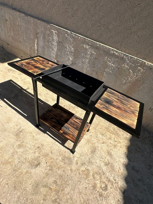 Мангал в стиле лофт