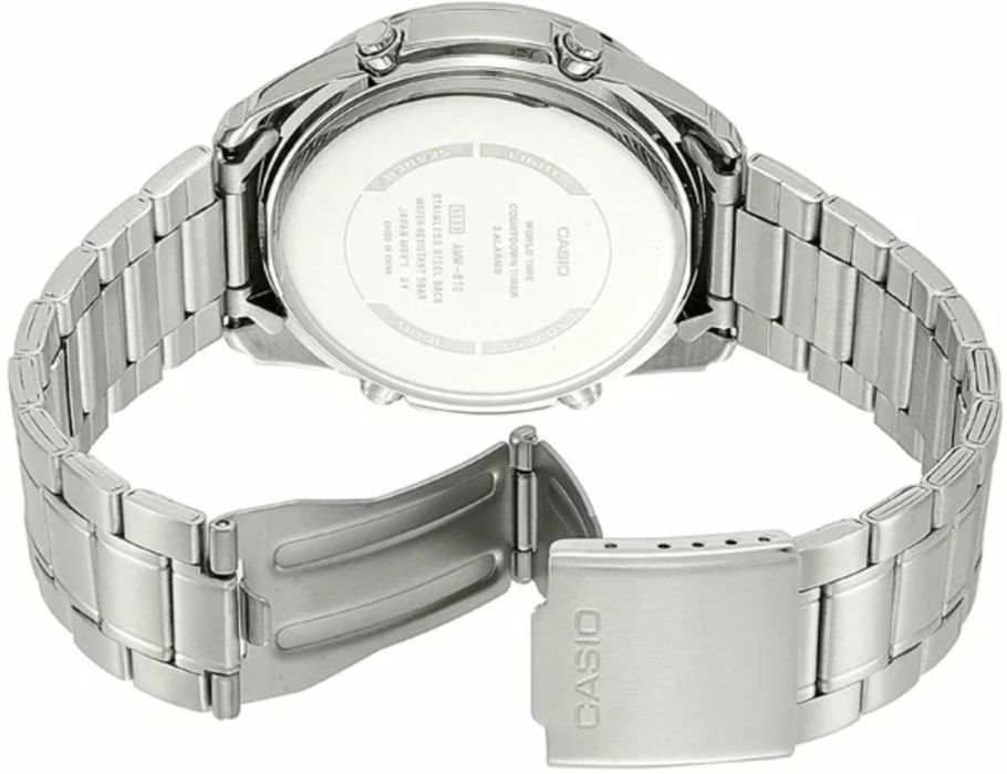 CASIO AMW-870D-1A qo'l soati, kvars, erkaklar uchun, xronograf
