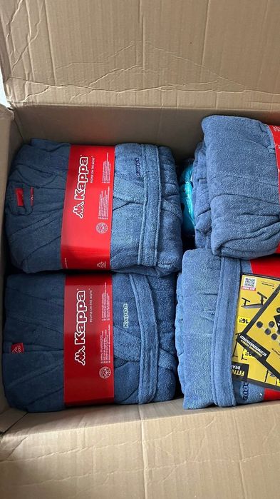 Халат на Kappa в син цвят