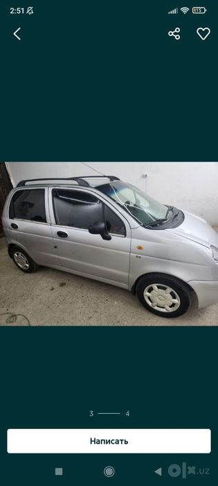 Matiz sotiladi 2010 yil