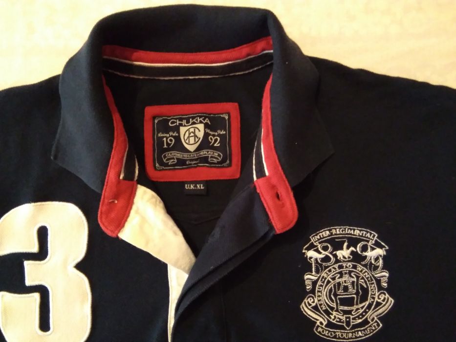 английско  оригинално марково мъжко поло голям размер за голф