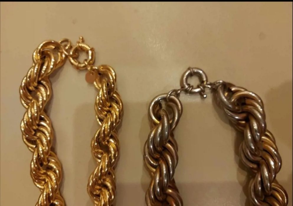 Lanturi hiphop rapp USA placate aur 14kb foarte groase