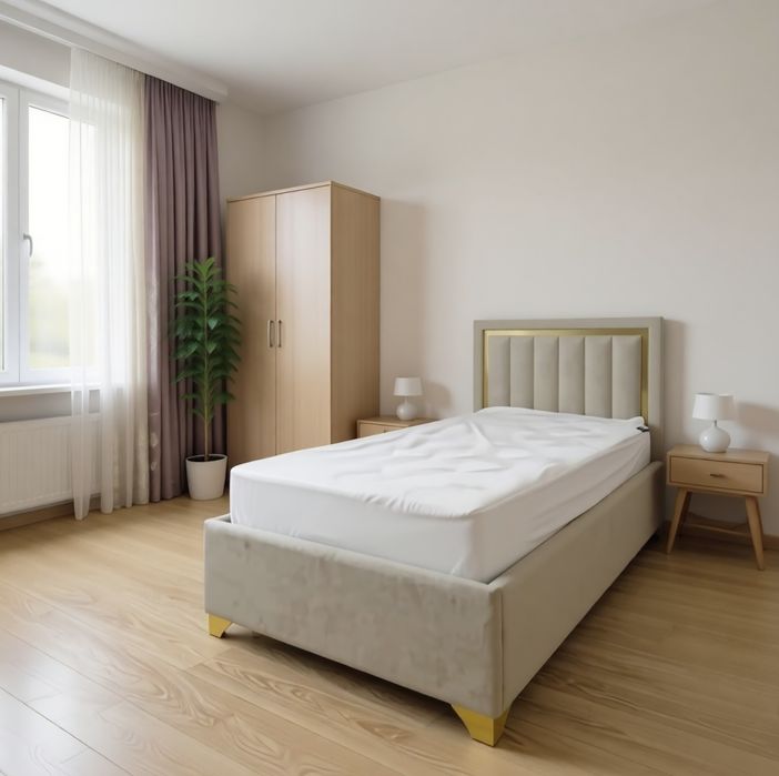 Кровать 90×200 с матрасом новые!