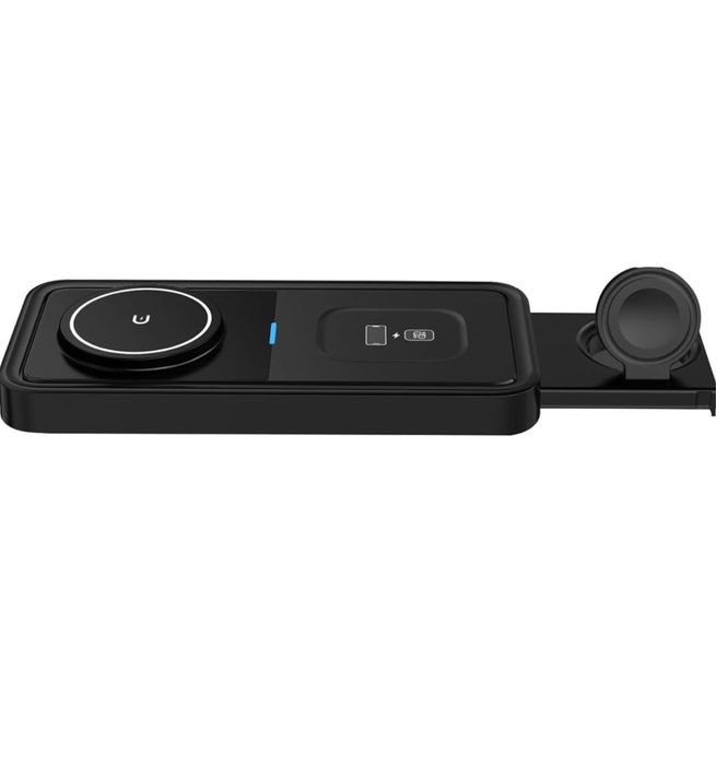 Incarcator Suport Birou 3in1 Extensibil Telefon Casti Ceas Apple Watch