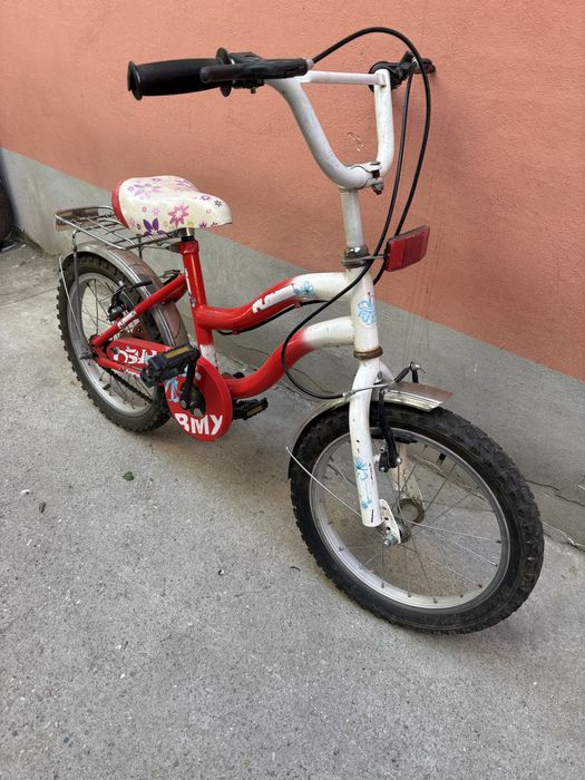 Bicicleta fetita 4/7 ani
