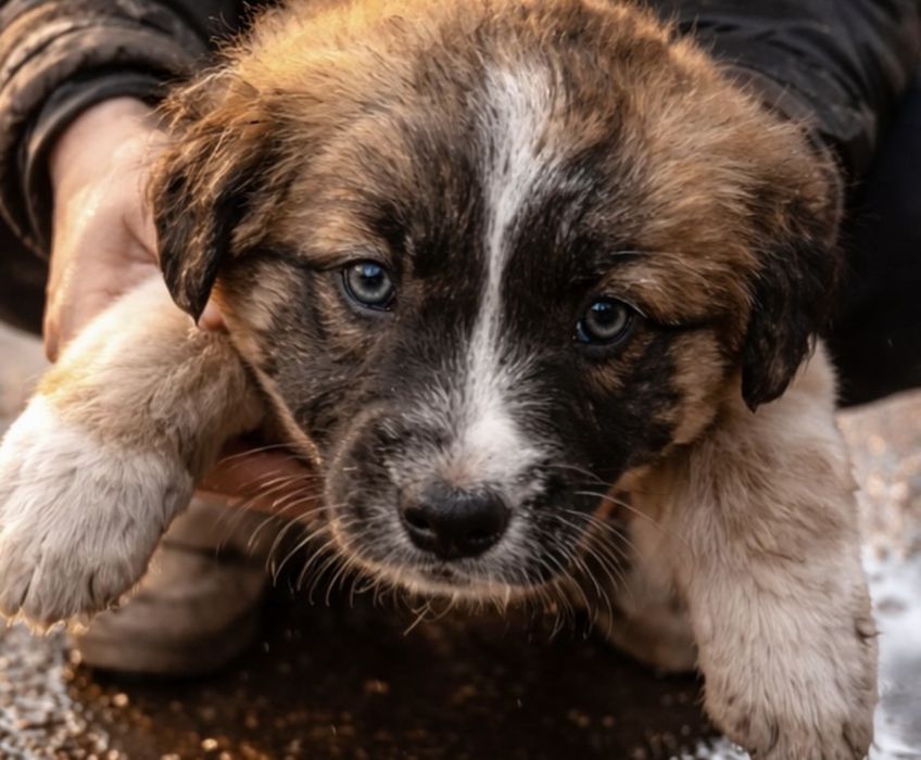 Мальчик и девочка ищут дом