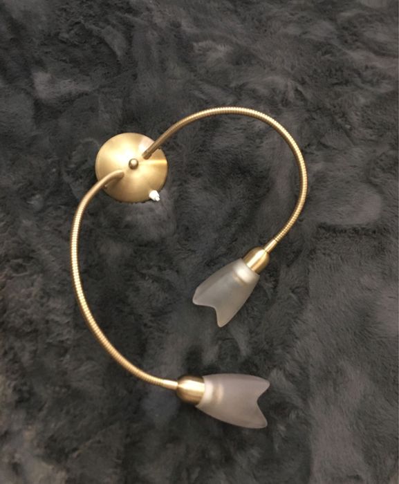 Mid century Honsel lampa de perete articulata