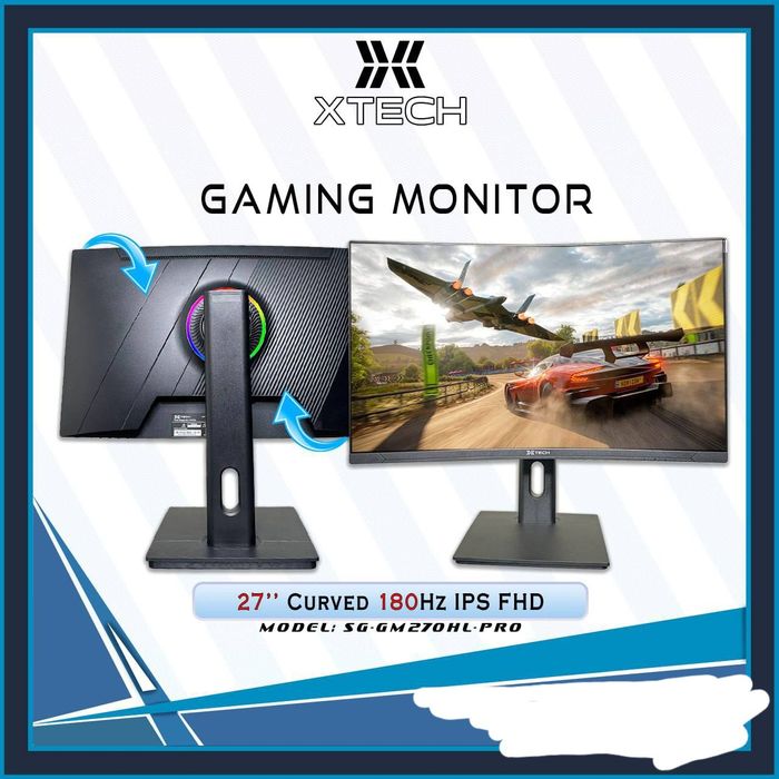 27 Монитор игровой Monitor gaming Curved Курвед