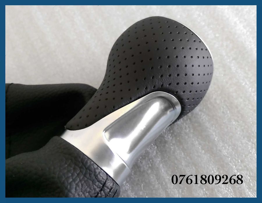 Manson + nuca schimbator piele S Line Audi A4 B8 A5 A6 Q5 cu 6 trepte