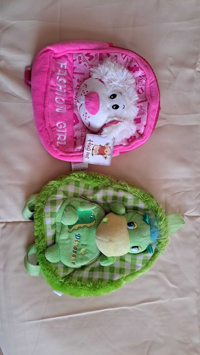 Забавна детска раница - 2 броя