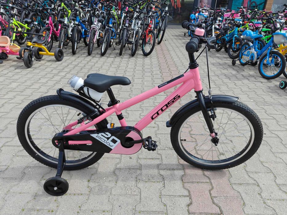 CROSS Алуминиев велосипед 20" ROXY розов