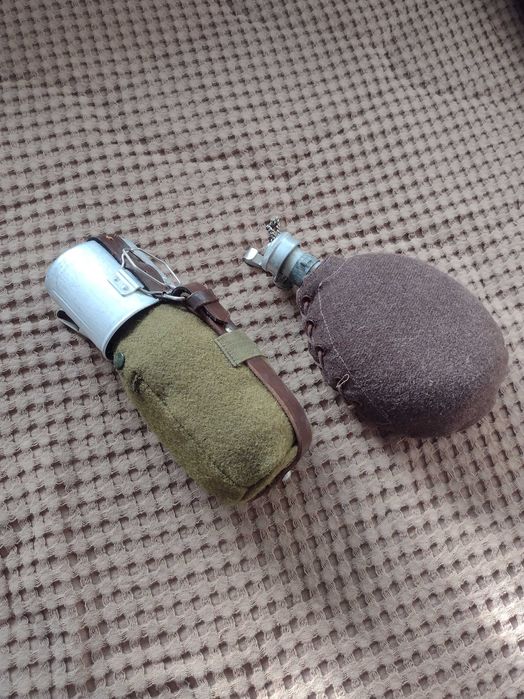 Манерки (чисто нови манерки на българската и на руската армия)