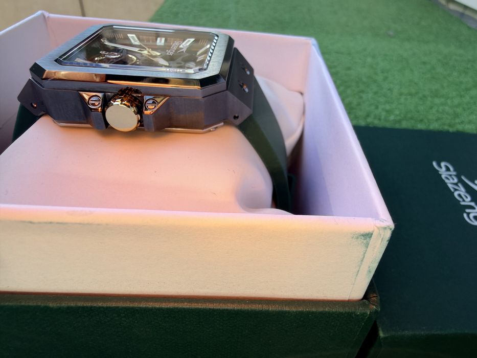 Slazenger автоматик в гаранция  силиконова каишка