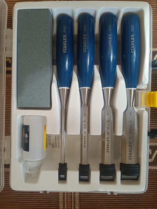 Set dălți lemn STANLEY 5002, 4 buc