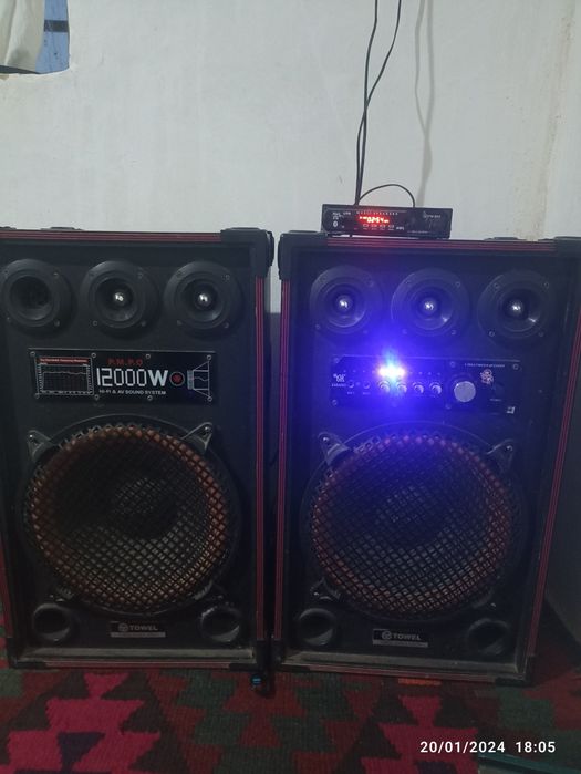 Kalonka ishlashi udar 12000w olasz muzikani bangʻlarib eshitasz