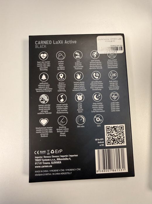 Smartwatch Carneo LuXii Active Black NEW