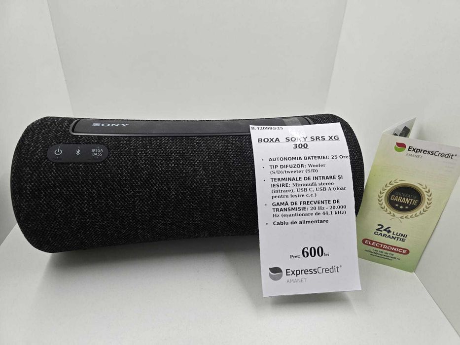 Boxa Sony SRS XG300(AG25 Belvedere B.42098)-Garantie 2 Ani!