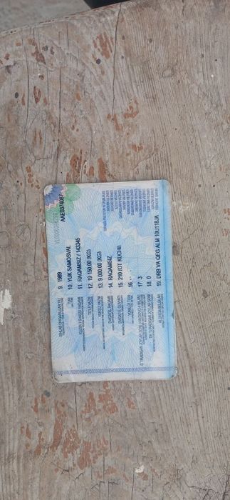 Kamaz sotiladi sirochna