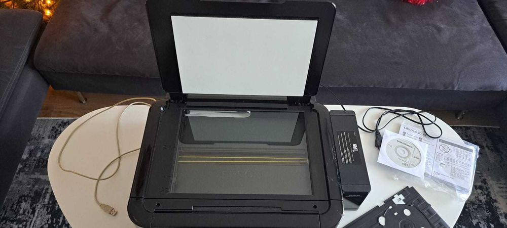 Epson L850 Imprimantă color, A4, imprimare CD/DVD, scaner